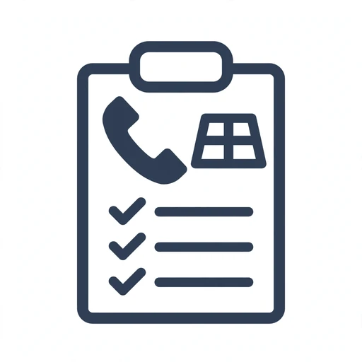 Follow-up call and post-job walkthrough on completed installations